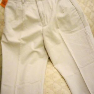 Dockers khaki pleated pants